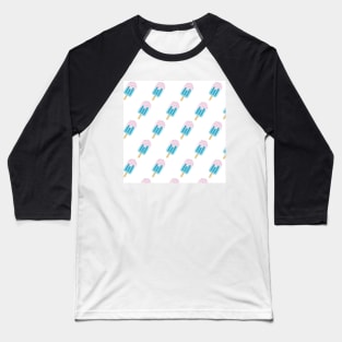 White Popsicle Baseball T-Shirt